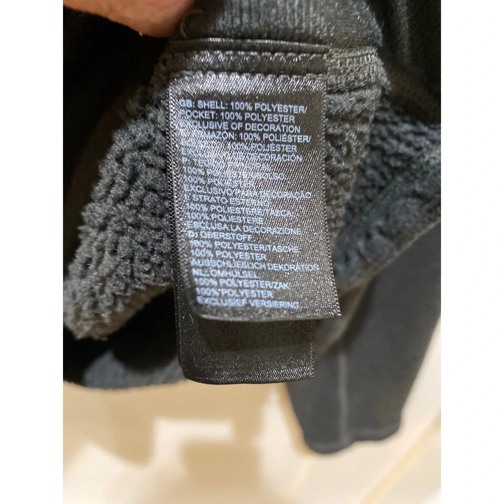 The North Face Gordon Lyons Full Zip Fleece Jacket Mens Medium Dark Gray Heather